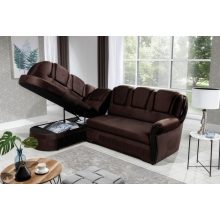 Klasszik nyitott sarokgarnitúra - balos