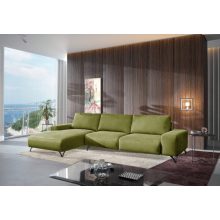 Kecskemét sarokgarnitúra - balos - világoszölgzöld színben