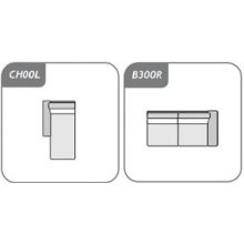 Loretto sarokgarnitúra 184 cm X 306 cm - balos