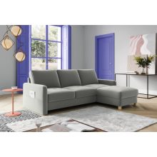 Milán kis ágyazható sarokkanapé L - jobbos