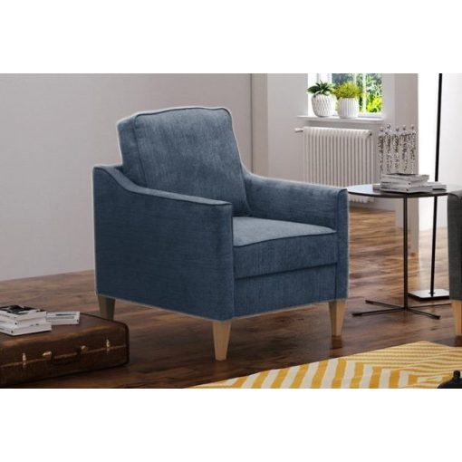 Minimál fotel - kék színű