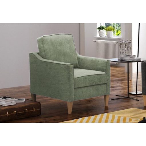 Minimál fotel - zöld színű