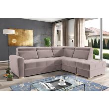 Nagykanizsa sarokkanapé puffal - jobbos 274 cm X 231 cm