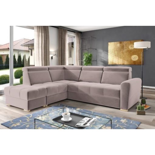 Nagykanizsa sarokgarnitúra puffal - balos 274 cm X 231 cm