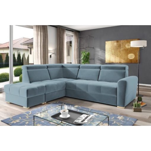 Nagykanizsa sarokgarnitúra puffal - balos 274 cm X 231 cm