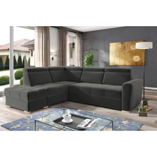 Nagykanizsa sarokgarnitúra puffal - balos 274 cm X 231 cm