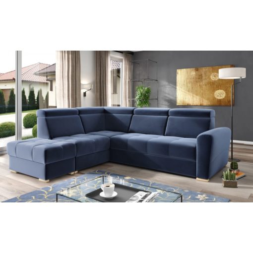 Nagykanizsa sarokgarnitúra puffal - balos 274 cm X 231 cm