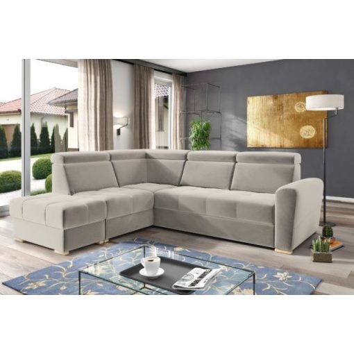 Nagykanizsa sarokgarnitúra puffal - balos 274 cm X 231 cm