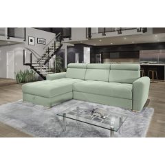   Nagykanizsa sarokülő - balos 270 cm X 189 cm - világoszöld színben