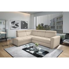   Nagykanizsa sarokgarnitúra - balos 274 cm X 210 cm - bézs színben