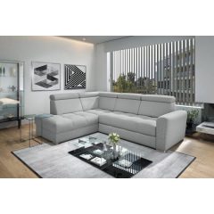   Nagykanizsa sarokülő - balos 274 cm X 210 cm - szürke színben