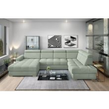 Nagykanizsa U-alakú sarokgarnitúra - jobbos 189 cm X  349 cm X 210 cm