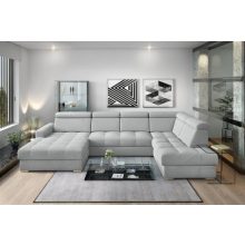 Nagykanizsa U-alakú sarokgarnitúra - jobbos 189 cm X  349 cm X 210 cm