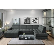 Nagykanizsa U-alakú sarokgarnitúra - jobbos 189 cm X  349 cm X 210 cm