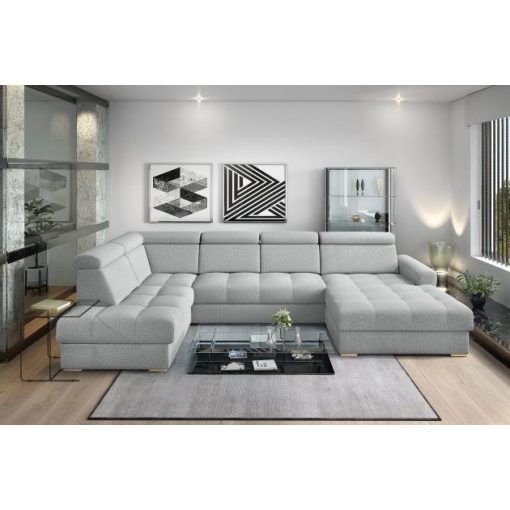 Nagykanizsa U-form sarokülő - balos 210 cm X  374 cm X 189 cm