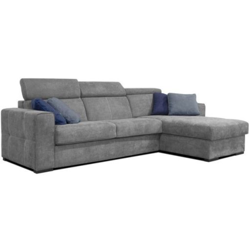 Nápoly ágyazható sarokgarnitúra 288 cm X 190 cm - nyitható tárolóval -jobbos