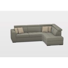 Nápoly ágyazható sarokgarnitúra 296 cm X 211 cm - nyitható tárolóval -jobbos