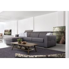 Nápoly ágyazható sarokgarnitúra 190 cm X 288 cm - nyitható tárolóval - balos