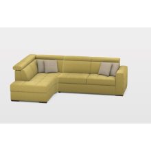 Nápoly ágyazható sarokgarnitúra 211 cm X 296 cm - nyitható tárolóval - balos