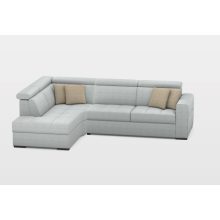 Nápoly ágyazható sarokgarnitúra 211 cm X 296 cm - nyitható tárolóval - balos