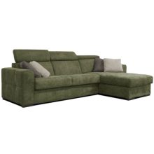 Nápoly ágyazható sarokgarnitúra 308 cm X 190 cm - nyitható tárolóval - jobbos