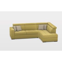 Nápoly ágyazható sarokgarnitúra 316 cm X 211 cm - nyitható tárolóval - jobbos