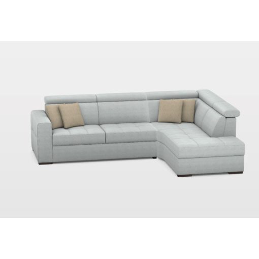 Nápoly ágyazható sarokgarnitúra 316 cm X 211 cm - nyitható tárolóval - jobbos