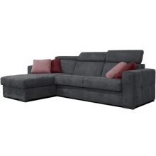 Nápoly ágyazható sarokgarnitúra 190 cm X 308 cm - nyitható tárolóval - balos