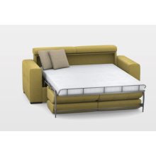 Nápoly 2,5 személyes ágyazható kanapé ( 143 X 198 matrac ) 2 karral