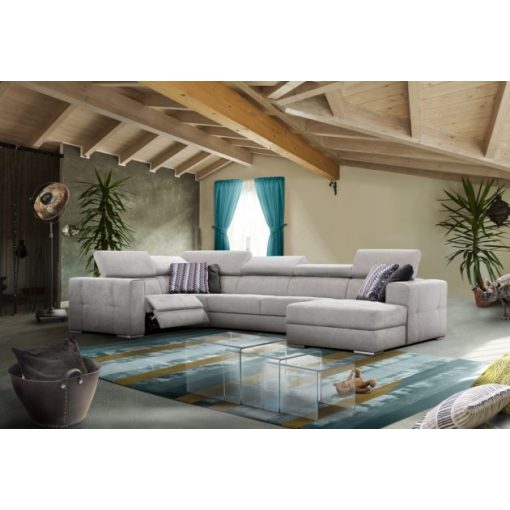 New 3 személyes kanapé 1 karral bal - Elektromos Relax funkció 2 oldalon