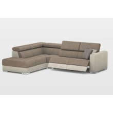 New dupla relax motoros sarokgarnitúra 235 cm X 293 cm - balos