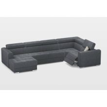 New U-form motoros relax sarokkanapé - 170 cm X 371 X 216 cm - balos