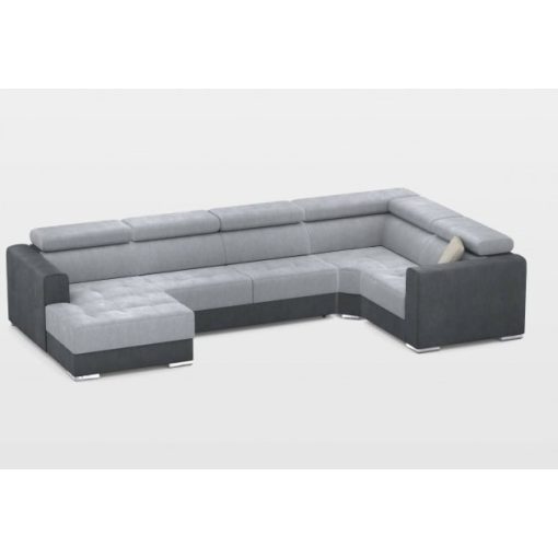 New U-form motoros relax sarokkanapé - 170 cm X 371 X 216 cm - balos