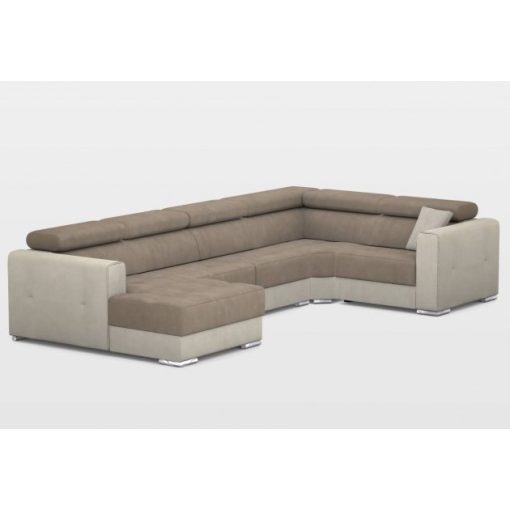 New U-form motoros relax sarokkanapé - 170 cm X 371 X 216 cm - balos