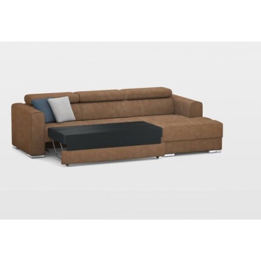 New ágyazható sarokgarnitúra 280 cm X 170 cm (Simple System) - ágyneműtartós - jobbos