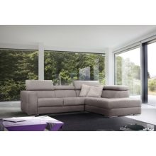 New ágyazható sarokgarnitúra 288 cm X 226 cm (Simple System) - jobbos