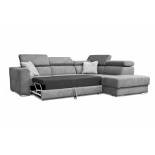 New ágyazható sarokgarnitúra 288 cm X 226 cm (Simple System) - jobbos