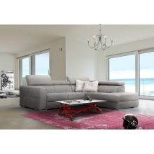 New ágyazható sarokgarnitúra 288 cm X 226 cm (Simple System) - jobbos