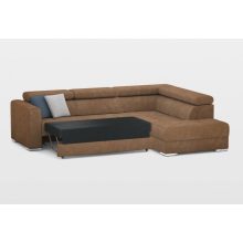 New ágyazható sarokgarnitúra 288 cm X 226 cm (Simple System) - jobbos