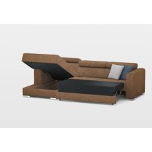 New ágyazható sarokgarnitúra 170 cm X 280 cm (Simple System) - ágyneműtartós -balos