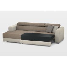 New ágyazható sarokgarnitúra 170 cm X 280 cm (Simple System) - ágyneműtartós -balos