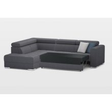New ágyazható sarokgarnitúra 226 cm X 288 cm (Simple System)  - balos