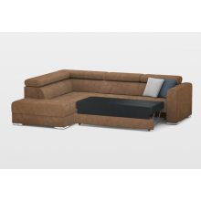 New ágyazható sarokgarnitúra 226 cm X 288 cm (Simple System)  - balos
