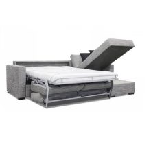 Príma ágyazható sarokgarnitúra 211 cm X 299 cm - nyitható tárolóval - balos