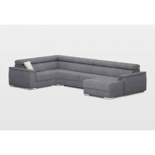 Prince U-alakú motoros relax sarokgarnitúra - 219 cm X 374 cm X 170 cm - jobbos