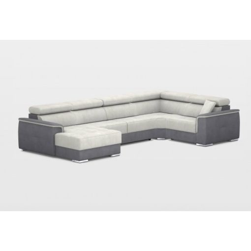 Prince U-alakú motoros relax sarokgarnitúra - 170 cm X 374 X 219 cm - balos