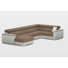 Prince U-alakú motoros relax sarokgarnitúra - 170 cm X 374 X 219 cm - balos