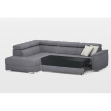 Prince ágyazható sarokgarnitúra 226 cm X 291 cm (Simple System) - ágyneműtartós - balos