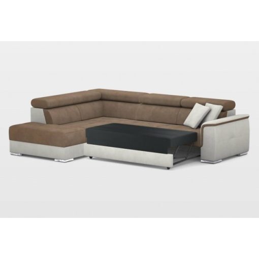 Prince ágyazható sarokgarnitúra 226 cm X 291 cm (Simple System) - ágyneműtartós - balos