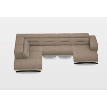 Riviéra U-alakú sarokgarnitúra 170 cm X 360 cm X 228 cm - jobbos